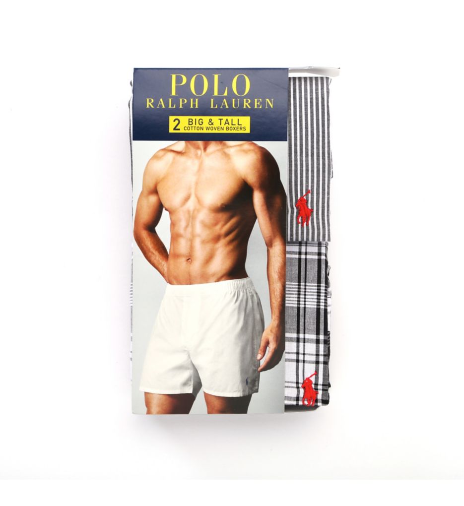 Big and Tall 100% Cotton Boxers - 2 Pack-cs1