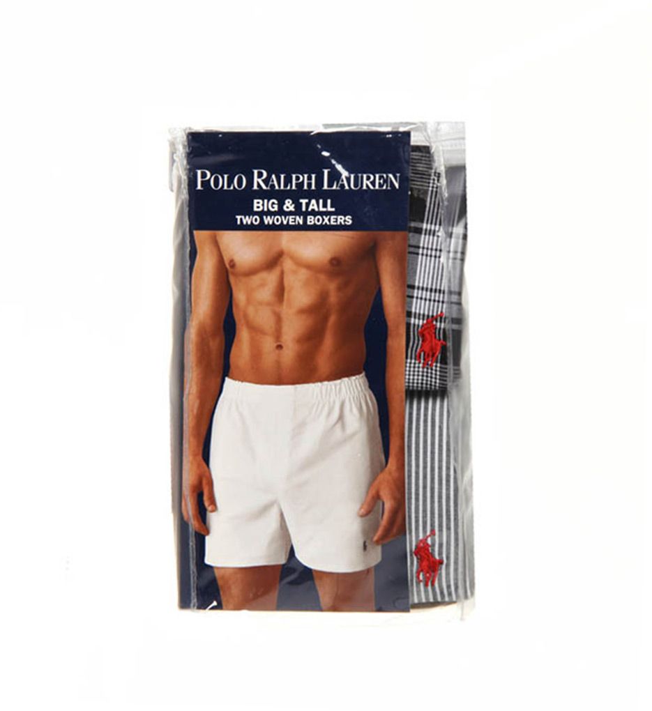 Big and Tall 100% Cotton Boxers - 2 Pack-cs2