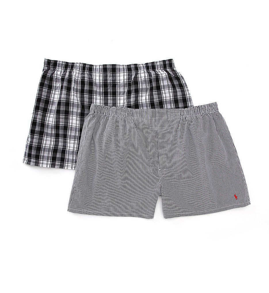Big and Tall 100% Cotton Boxers - 2 Pack-cs3
