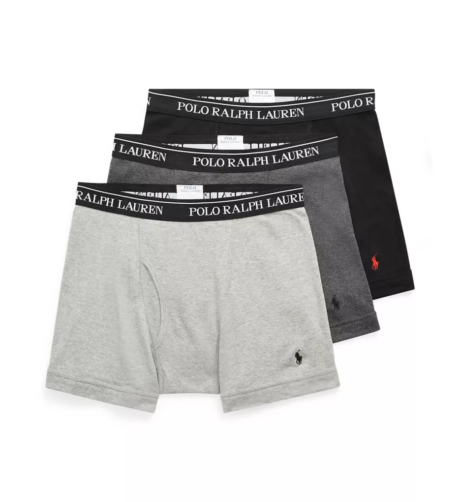 Classic Fit Cotton Mid-Rise Boxer Brief - 3 Pack ANDMBK S