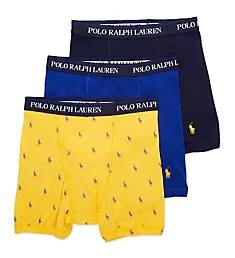 Classic Fit Cotton Mid-Rise Boxer Brief - 3 Pack