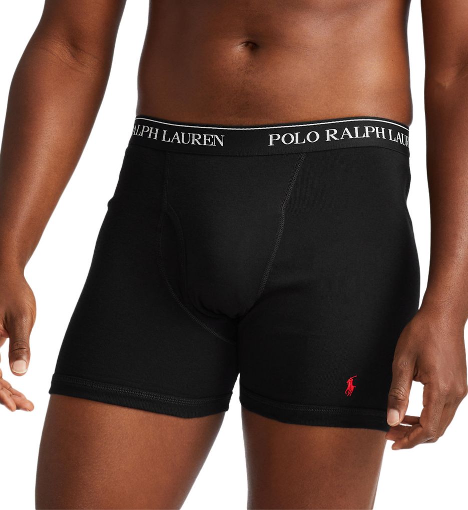 Classic Fit Cotton Boxer Briefs - 5 Pack by Polo Ralph Lauren