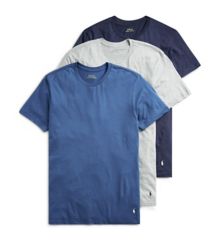 Classic Fit 100% Cotton Crew T-Shirt - 3 Pack