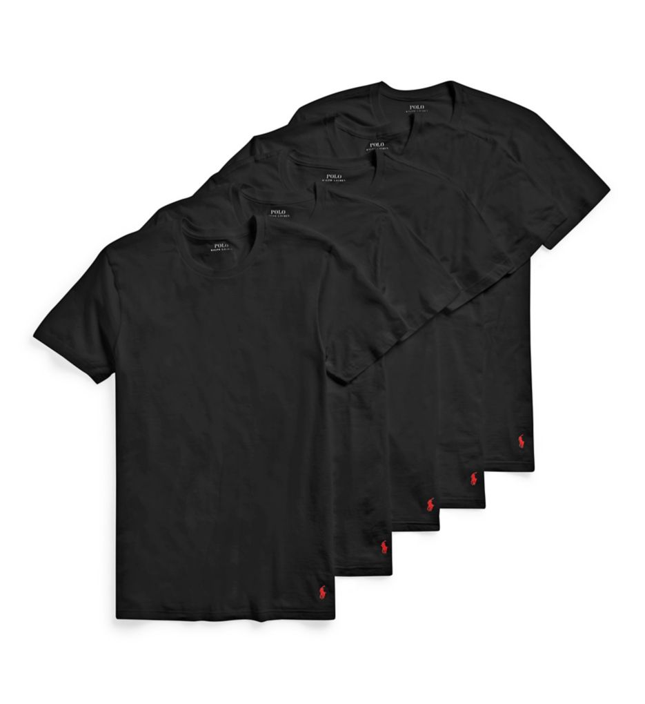 Image of Cotton Classic Crew T-Shirt - 5 Pack