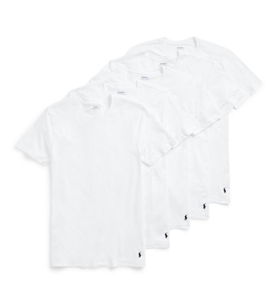 Image of Cotton Classic Crew T-Shirt - 5 Pack