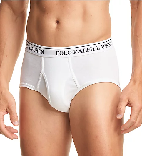 Polo Ralph Lauren Classic Fit Mid Rise Briefs - 6 Pack NCF3P6