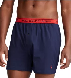 Classic Fit Cotton Knit Boxer - 3 Pack