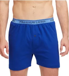 Classic Fit Cotton Knit Boxers - 5 Pack