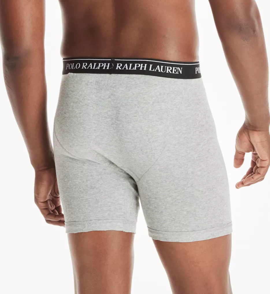 Polo Ralph Lauren Stretch Classic Fit Boxer Briefs - Small - Gray - 2 Pair