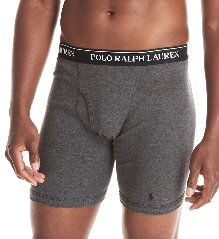 Polo Ralph Lauren Long Leg Boxer Briefs 3-Pack Classic Fit Size S 100%  Cotton