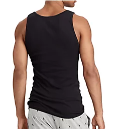 Classic Fit 100% Cotton Ribbed Tank - 3 Pack
