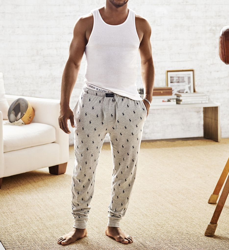 Polo Ralph Lauren Classic Fit 100% Cotton Ribbed Tank - 3 Pack NCTKP3 - Image 3