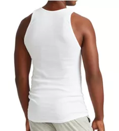 Cotton Classic Tank - 5 Pack WHT M