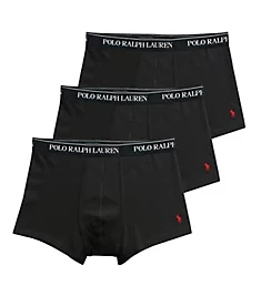 Classic Fit Mid-Rise Trunk - 3 Pack BLK S