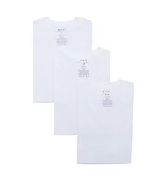 Classic Fit 100% Cotton V-Neck T-Shirt - 3 Pack White S