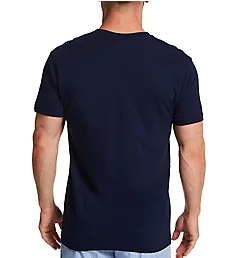 Classic Fit 100% Cotton V-Neck T-Shirt - 3 Pack Andover/Bali/Navy S