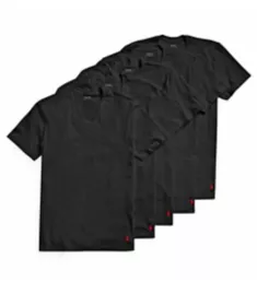 Cotton Classic V-Neck T-Shirt - 5 Pack