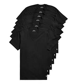Cotton Classic V-Neck T-Shirt - 6 Pack POBLAC M