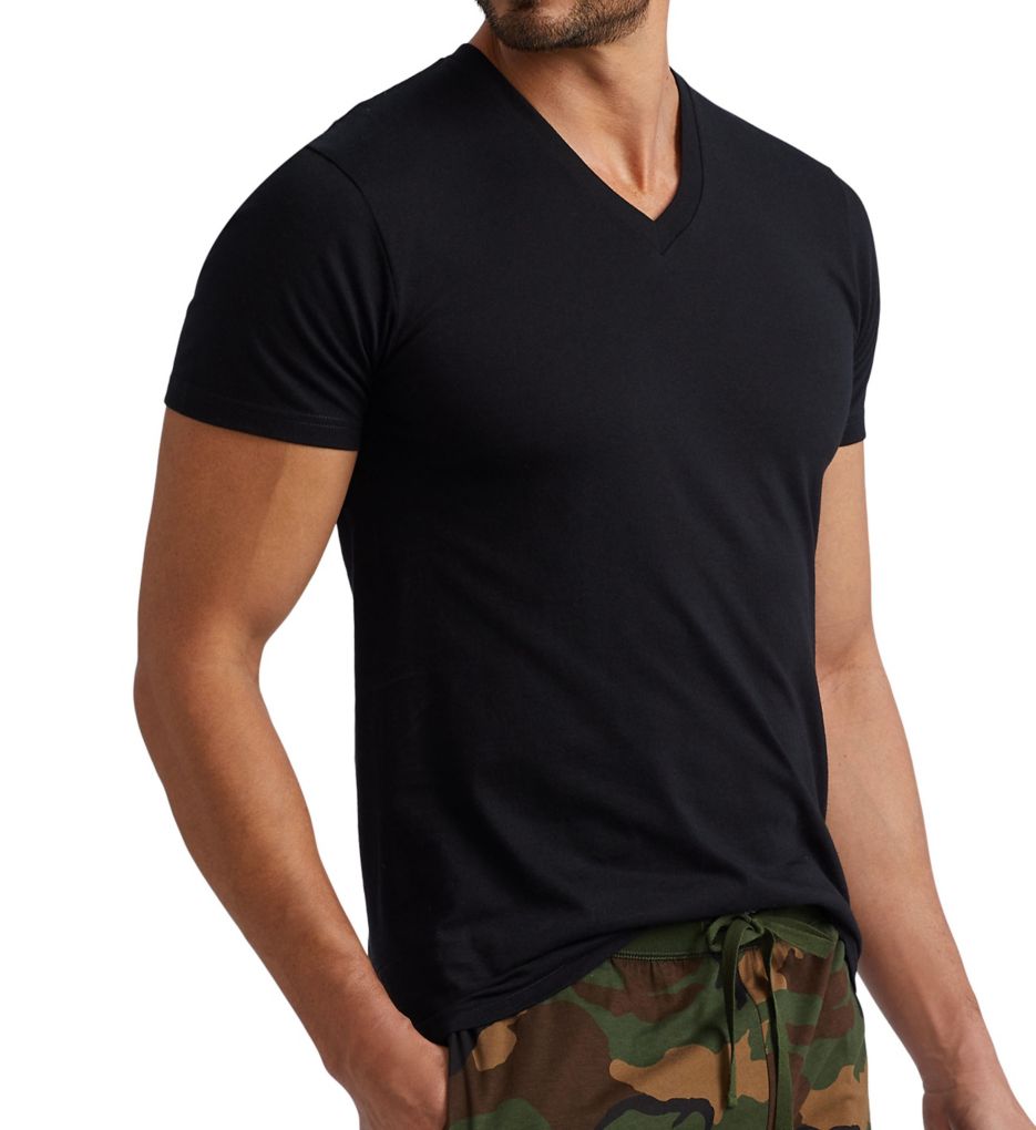 Cotton Classic V-Neck T-Shirt - 6 Pack by Polo Ralph Lauren