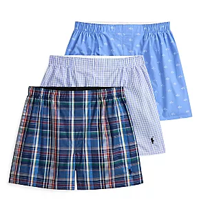 Classic Fit Woven Boxer - 3 Pack