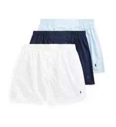 Classic Fit Woven Boxer - 3 Pack