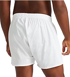 Classic Fit Woven Boxer - 3 Pack WHT S