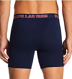 Classic Fit Breathable Mesh Boxer Brief - 3 Pack Navy/Andover/White M