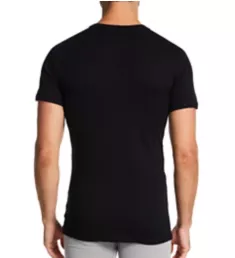 Slim Fit 100% Cotton Crew T-Shirt - 3 Pack