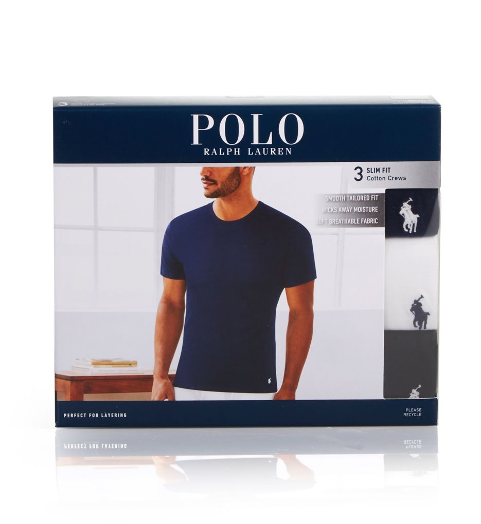 Polo Ralph Lauren Underwear Slim Crewneck 3-pack - T-Shirts 