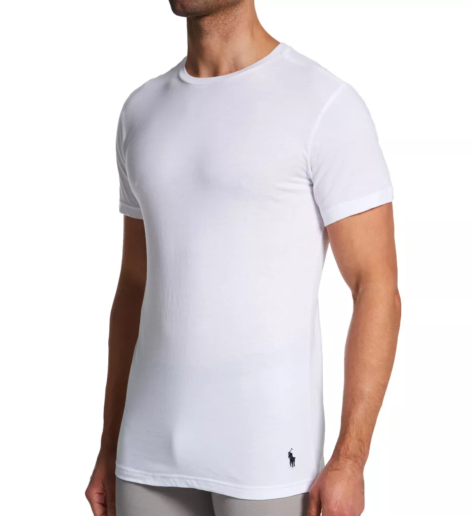 Men's Muscle Fit Icon Crew T-Shirt 5-Pack
