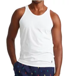 Slim Fit 100% Cotton Tank - 3 Pack