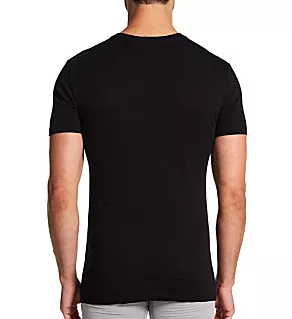 Slim Fit 100% Cotton V-Neck T-Shirt - 3 Pack NWB XL