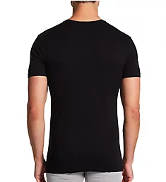 Slim Fit 100% Cotton V-Neck T-Shirt - 3 Pack