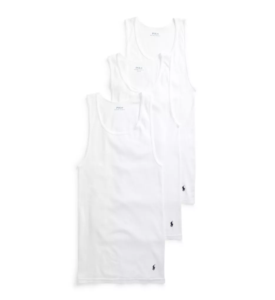 Tall Man Classic Fit 100% Cotton Tanks - 3 Pack