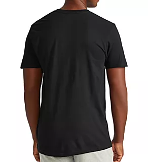 Tall Classic Fit 100% Cotton V-Neck Shirt - 3 Pack PoBlac 2XLT