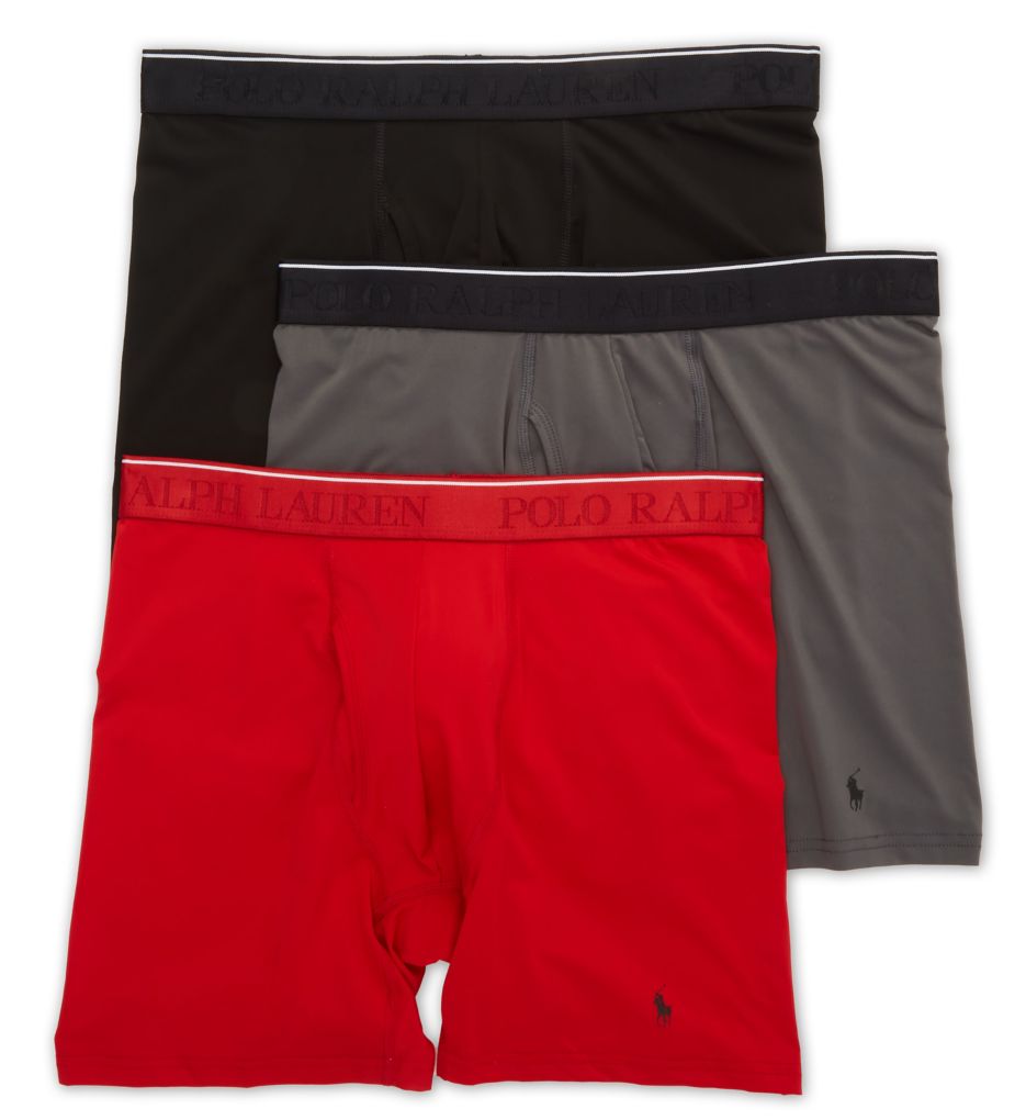 Image of Classic Fit Microfiber Boxer Briefs - 3 Pack
