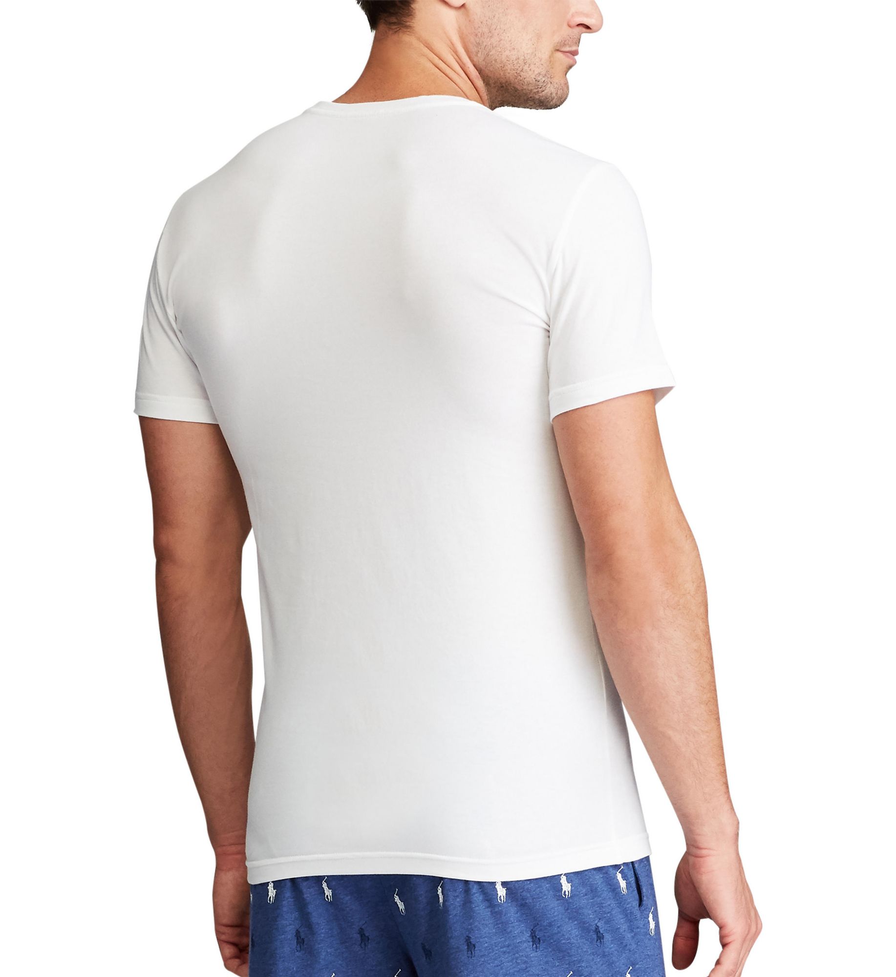 Polo Ralph Lauren Slim Fit Cotton Stretch Crew Neck T-Shirt - 3 Pack NWC2P3 - Image 2
