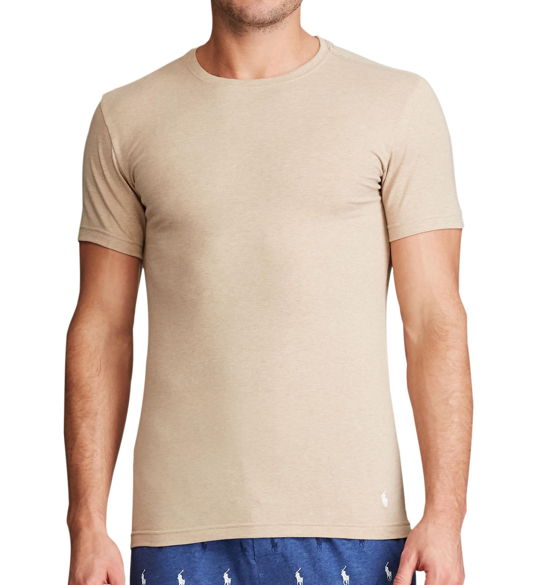 Polo Ralph Lauren Slim Fit Cotton Stretch Crew Neck T-Shirt - 3 Pack NWC2P3 - Image 1