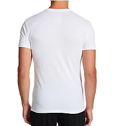 Slim Fit Cotton Stretch V-Neck T-Shirt - 3 Pack WCNAV S