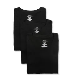 Big Man Stretch Classic Fit Crews - 3 Pack BLK 3X