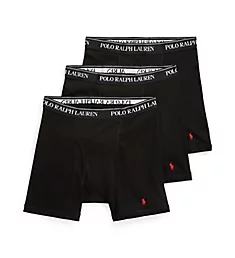 Big & Tall Classic Fit Boxer Briefs - 3 Pack PoBlac 1XL