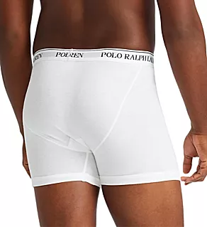 Big & Tall Classic Fit Boxer Briefs - 3 Pack WHT 1XL