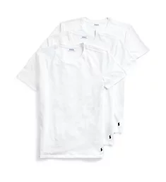 Big Man Classic Fit Cotton Crew T-Shirts - 3 Pack WHT 1XL