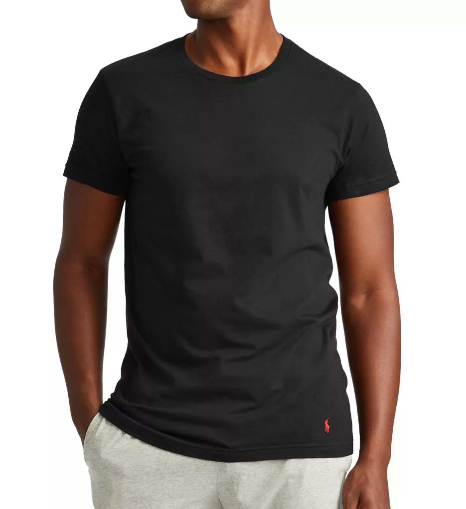 Big Man Classic Fit Cotton Crew T-Shirts - 3 Pack WHT 1XL