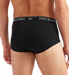 Big & Tall Classic Fit Briefs - 3 Pack BLK 1XL