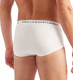 Big & Tall Classic Fit Briefs - 3 Pack WHT 2XL