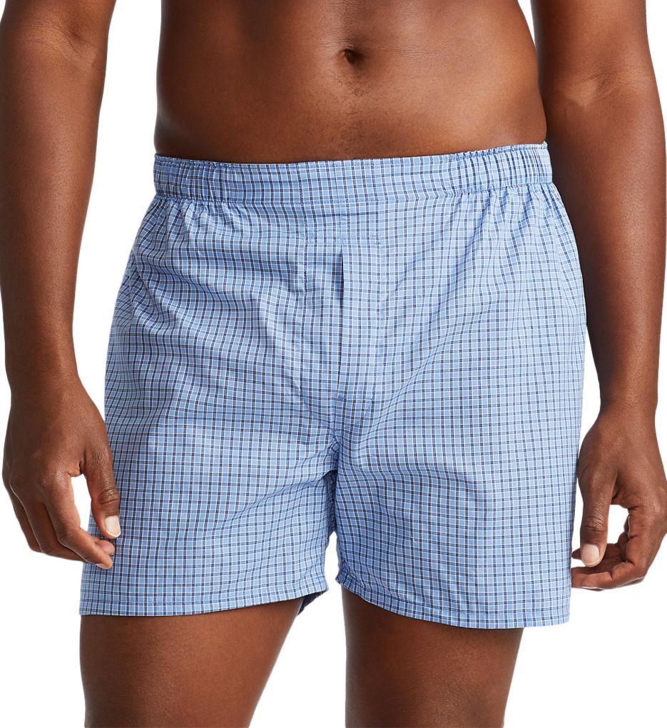 Big & Tall Classic Fit Woven Boxers - 3 Pack-gs