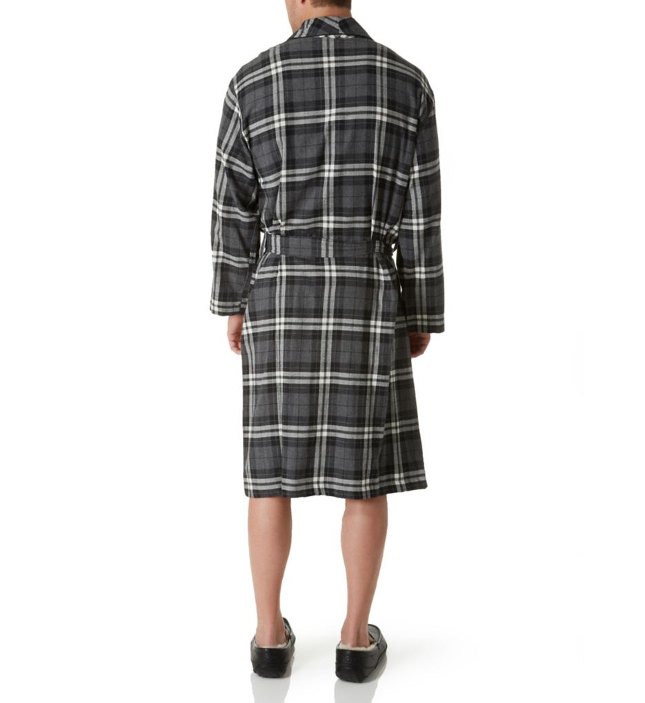 Flannel 100% Cotton Plaid Pajama Robe
