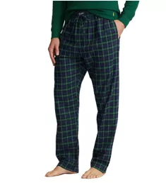 Flannel 100% Cotton Plaid Pajama Pant Estate Plaid XL