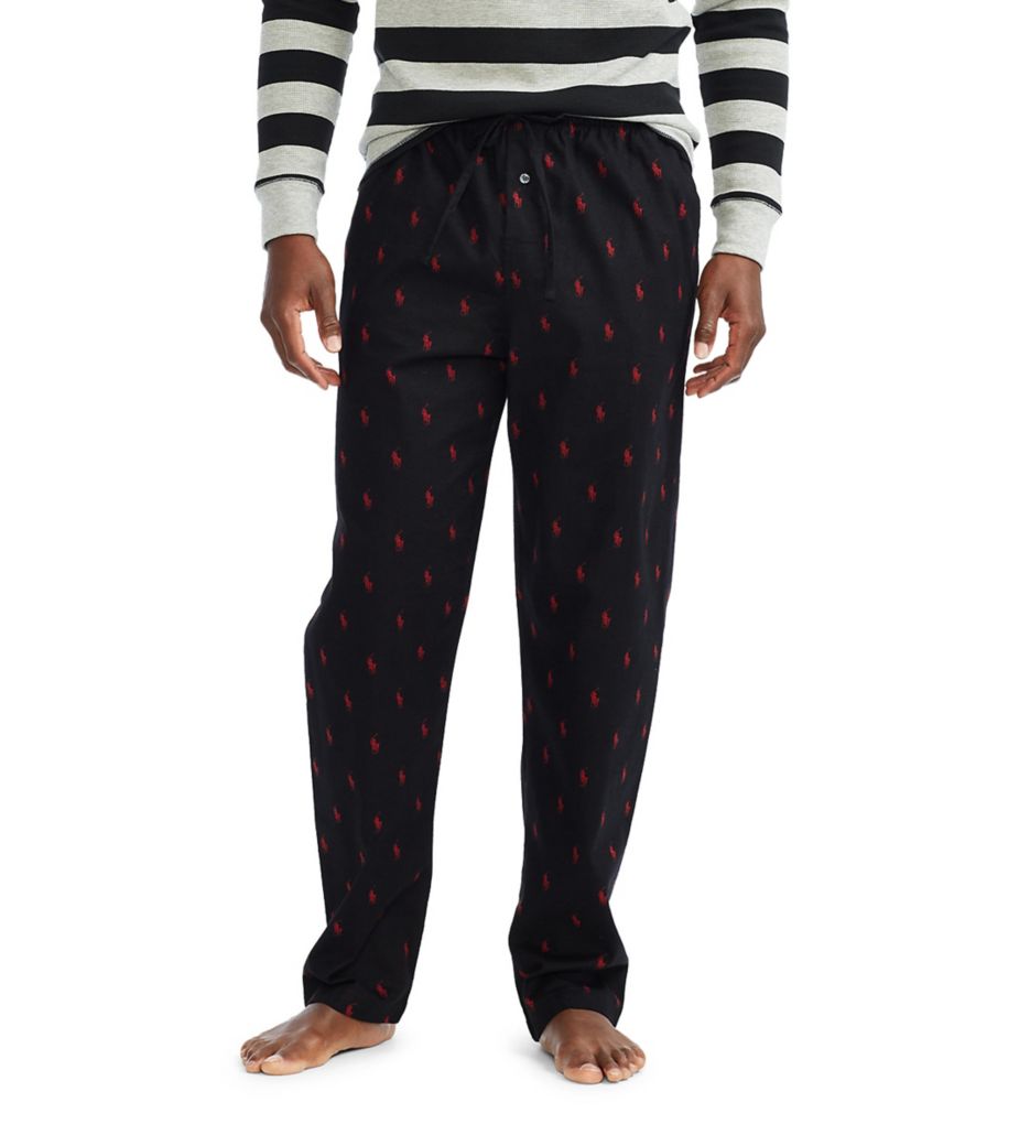 Flannel Pony Player Pajama Pant-fs